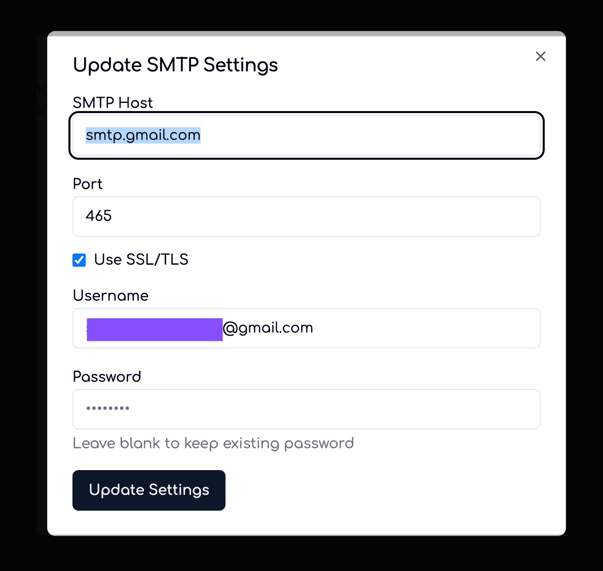 KobotAI SMTP Configuration
